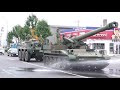 ちょっと狭くね?一般道から待機場所(街中パレードに参加する自衛隊車両)2019,7,13