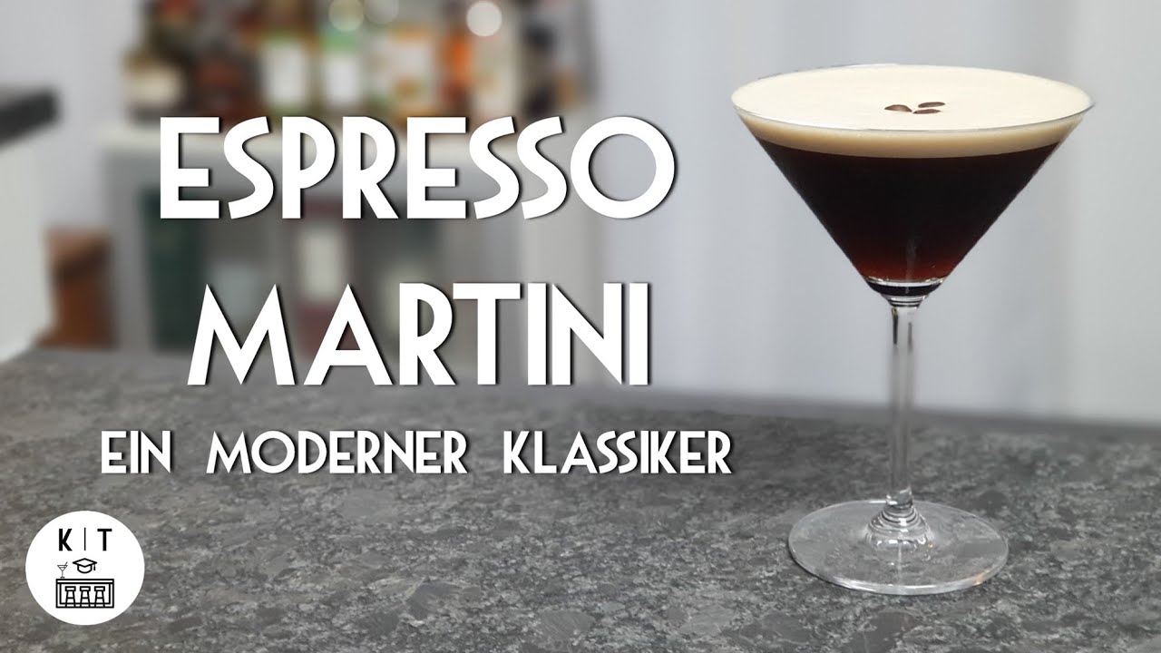 Espresso Martini / Wodka Espresso - Dick Bradsells moderner  Cocktail-Klassiker