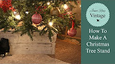 DIY Christmas Tree Stand Box - YouTube