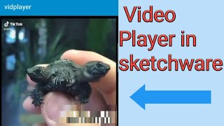 Make a simple video player in sketchware| Play video from path|Lighting Knowledge| screenshot 2