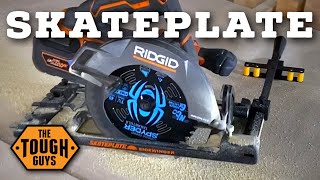 Make Your Circular Saw BETTER with SKATEPLATE!