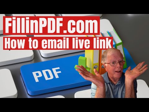 Fillable PDF form hosting - how to email PDF forms