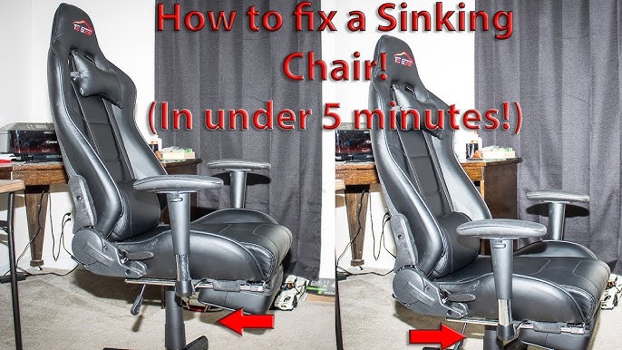 Office Chair Buddy - Fix Your Sinking Office Chair in Minutes - No Tools Needed - Supports Up to 300 Pounds