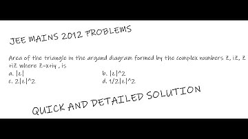 Area of triangle in the argand diagram formed by the complex numbers z, iz, z+iz , where z=x+iy, is