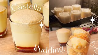 Taiwanese Castella Cake Caramel Custard Pudding | Bake Bites