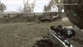 OMFG Possibly My Best CoD4 Shot EVER!!!!!!