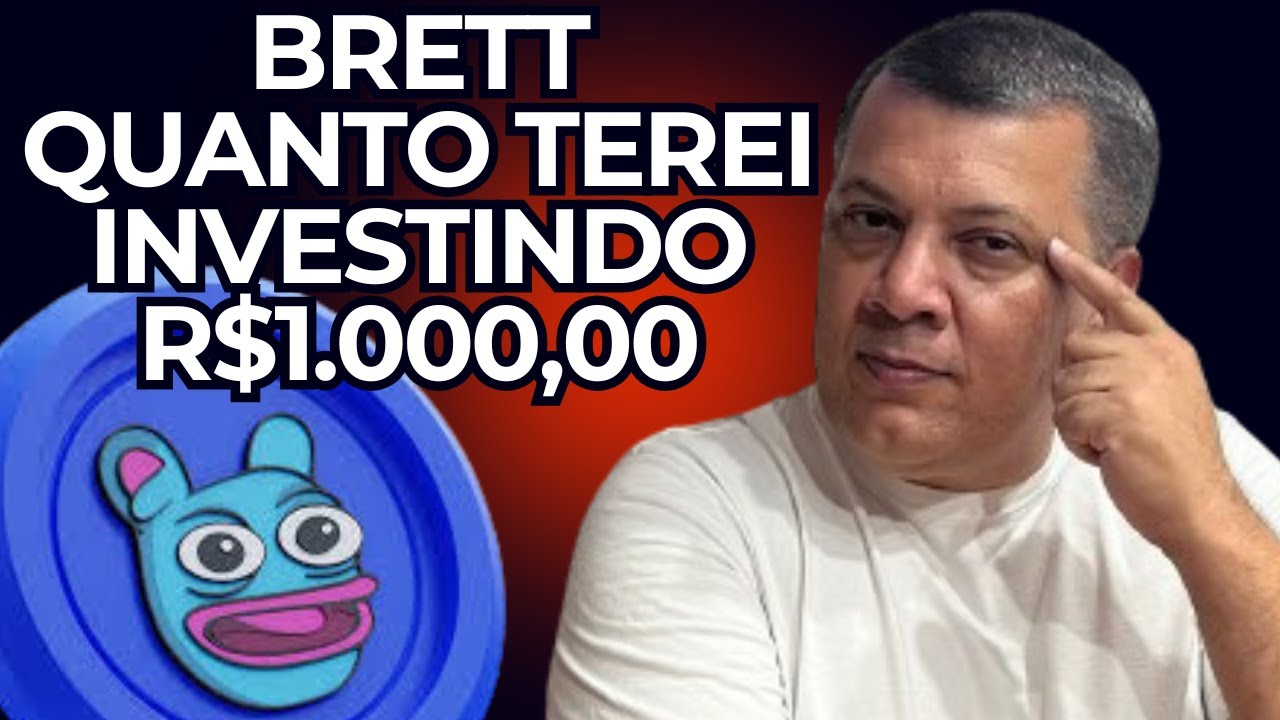 BRETT MEMECOINS EXPLOSIVAS PARA 2025 - QUANTO BRETT PODE ALCANÇAR NA BULL  RUN INVESTINDO R$1.000,00