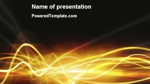 Light PowerPoint Template by PoweredTemplate.com
