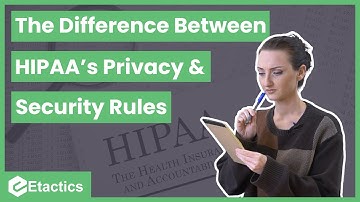 The Differences Between The HIPAA Privacy Rule and HIPAA Security Rule