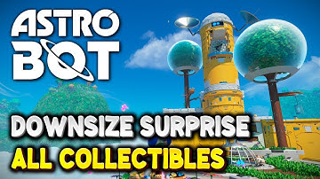Astro Bot DOWNSIZE SURPRISE 100% Guide | All Collectible Locations (Bots, Puzzles & Secret Level)