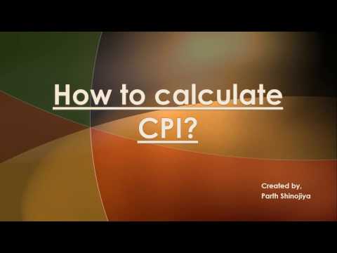 Como calcular CPI