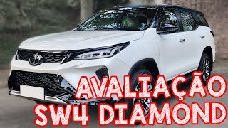 Avaliação Toyota SW4 Diamond 2024  A MAIS COMPLETA, LUXUOSA E CARA HILUX SW4