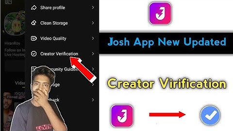 Josh app New update Josh App Popular createraise paye IJosh App Account Verification| JoshApp