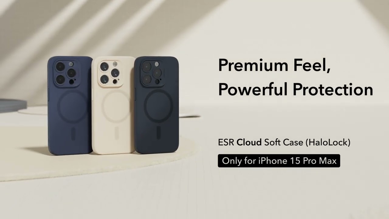 iPhone 15 Pro Max ESR Cloud Soft Magsafe