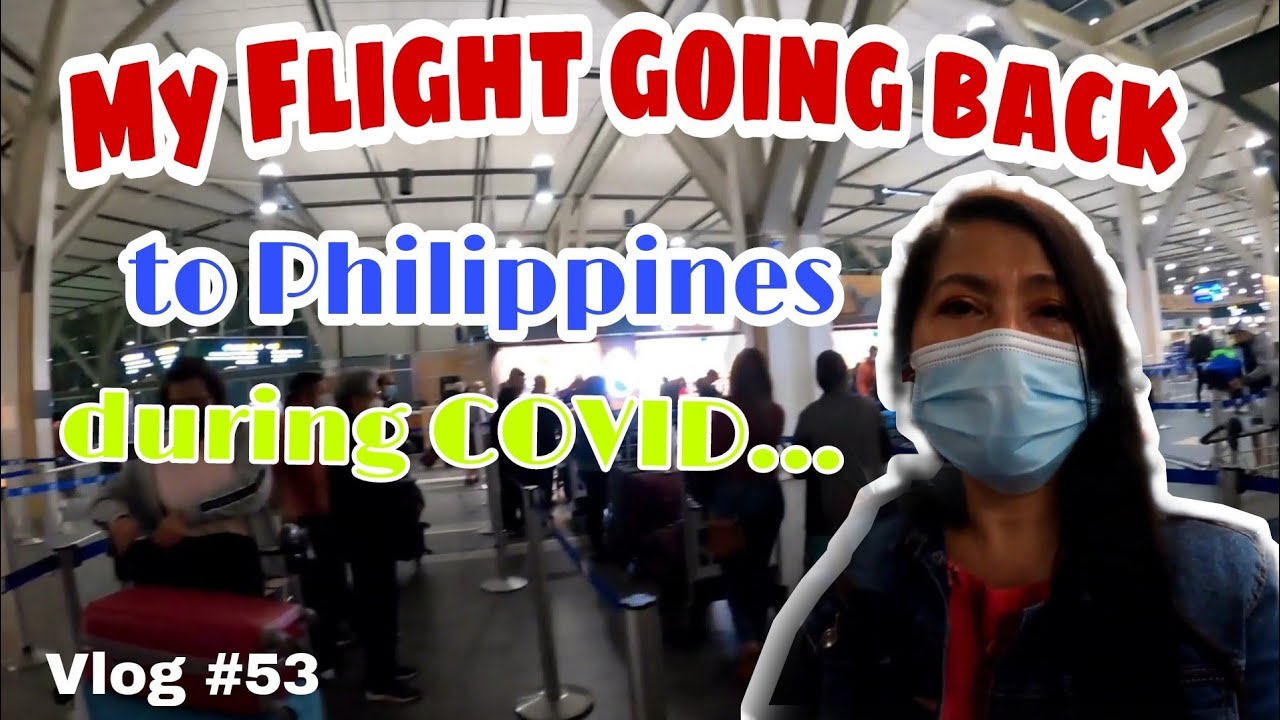 MY FLIGHT GOING BACK TO PHILIPPINES DURING COVID. # MARIETTA DELA CRUZ TV