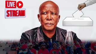 EFF President Julius Malema addresses Media at ROC