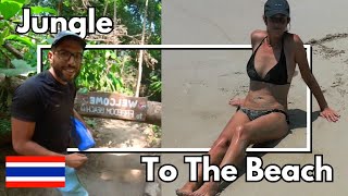 Jungle Hike To The Beach, With a Russian Woman