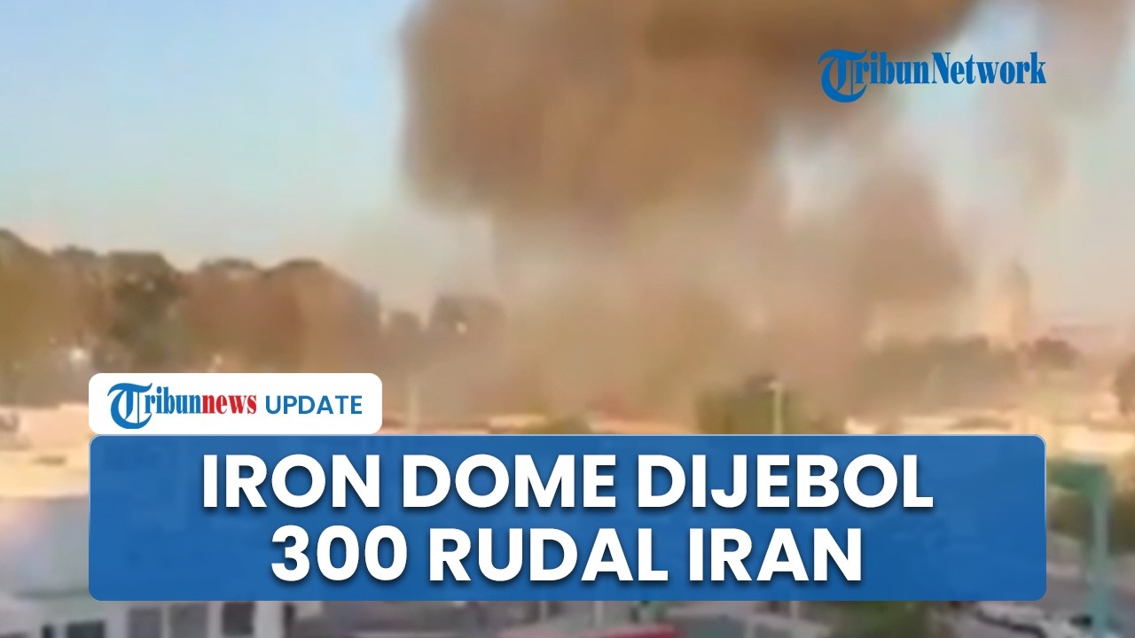 300 Rudal Iran Hujani Israel, Separuh Diduga Bawa Bom Tandan Mematikan hingga Tewaskan Pendudukan