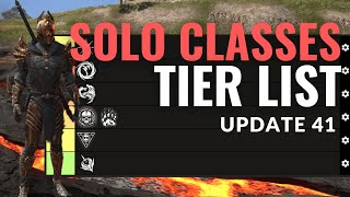 SOLO Classes Tier List (Update 41) | ESO | The Elder Scrolls Online