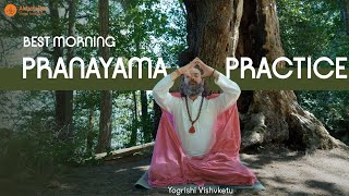 Best Morning Pranayama Practice | 15 min Yoga | Best Breathing Exercise screenshot 2