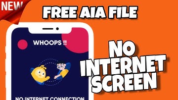 No Internet Screen In Kodular | No Internet Connection Notifier | Kodular Hindi Tutorial
