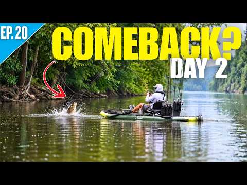 Can I COME BACK Against the Nation's BEST River Kayak Anglers?