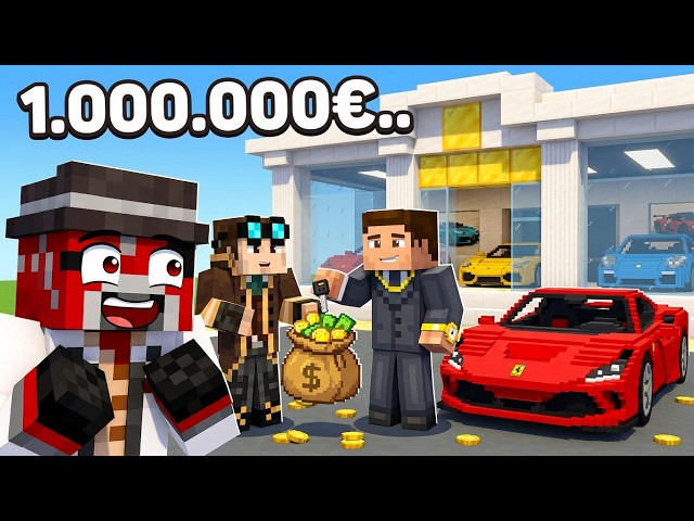 HO COMPRATO UNA FERRARI DA 1.000.000€! VITA SU MINECRAFT!