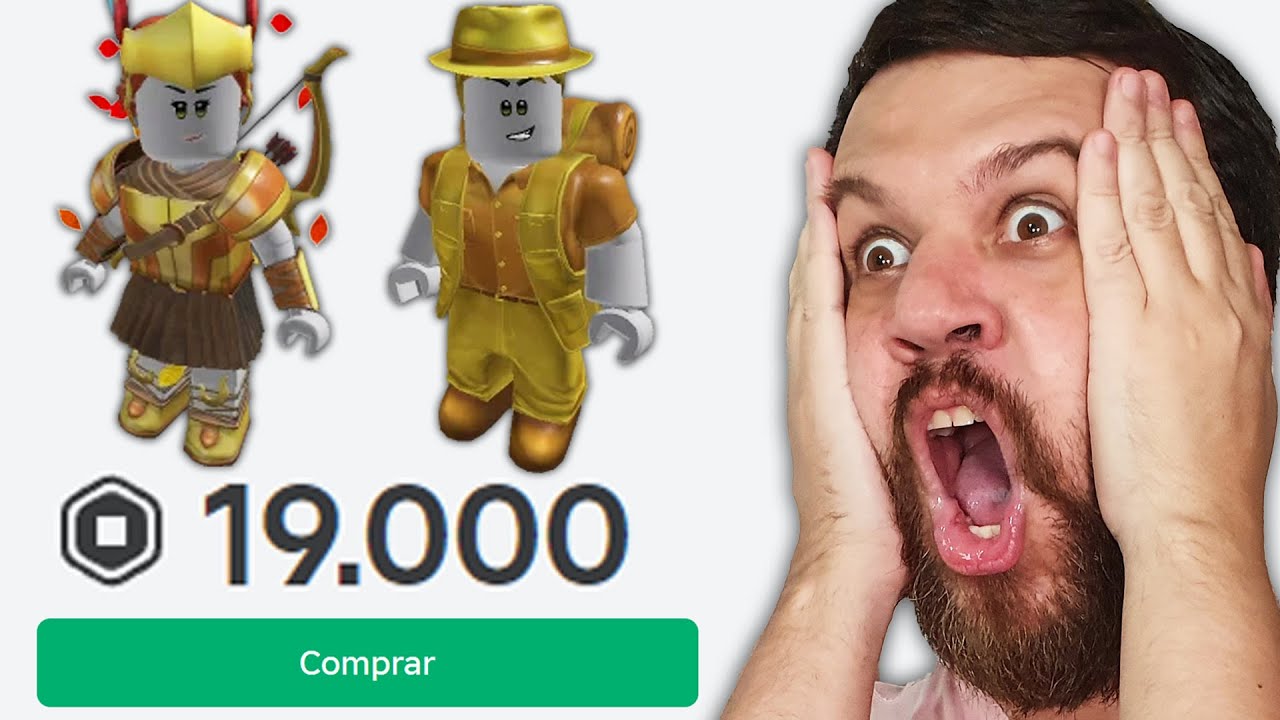 Revive 19 Robux GANHAMOS AVATARES DE 19 MIL ROBUX DO ROBLOX - YouTube