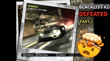 🔥 Need for Speed Most Wanted - Blacklist #2 Rival Challenge | Part 1