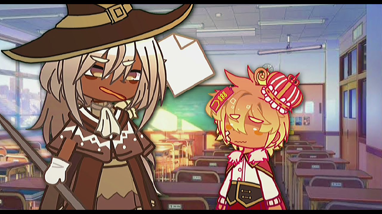 at latte classroom.... cookie run × gacha club YouTube