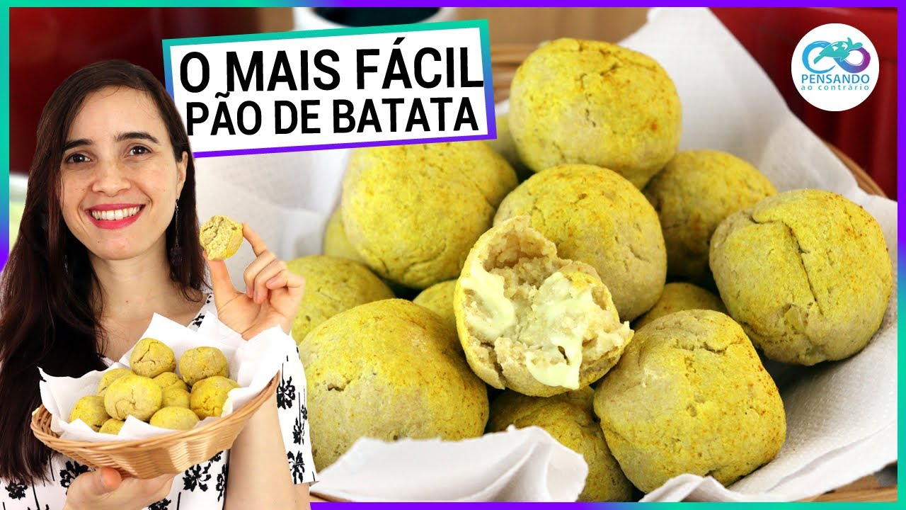 SÓ AVEIA E BATATA PARA UM PÃO DE BATATA FOFINHO MUITO FÁCIL! SEM TRIGO E VEGANO!