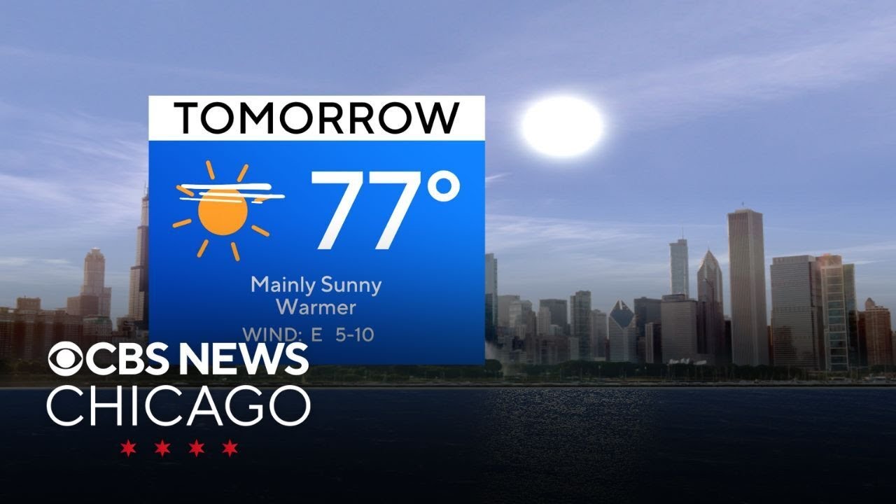 Sunny and warmer Sunday in Chicago - YouTube