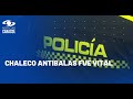 Policía se salvó de milagro luego de que motociclista le disparó cuatro veces