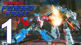 TRANSFORMERS: Forged to Fight - Gameplay Walkthrough Part 1 - ACT 1: Chapter 1 (iOS, Android) screenshot 5