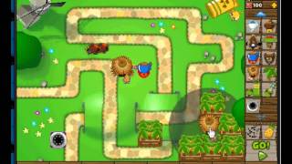 BTD5 Monkey Lane Hard: New Relaxed Method