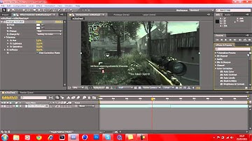 After Effects Camo Colour Change Tutorial