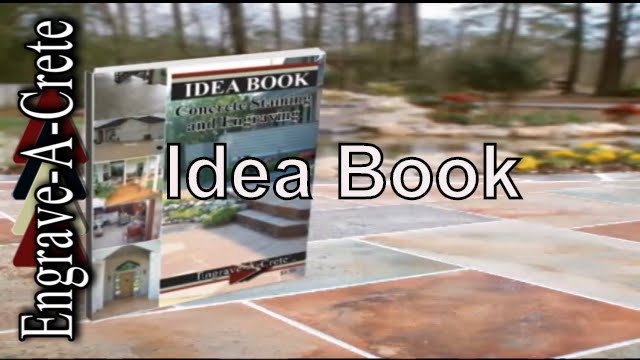 Decorative Concrete Idea Book | Engrave-A-Crete