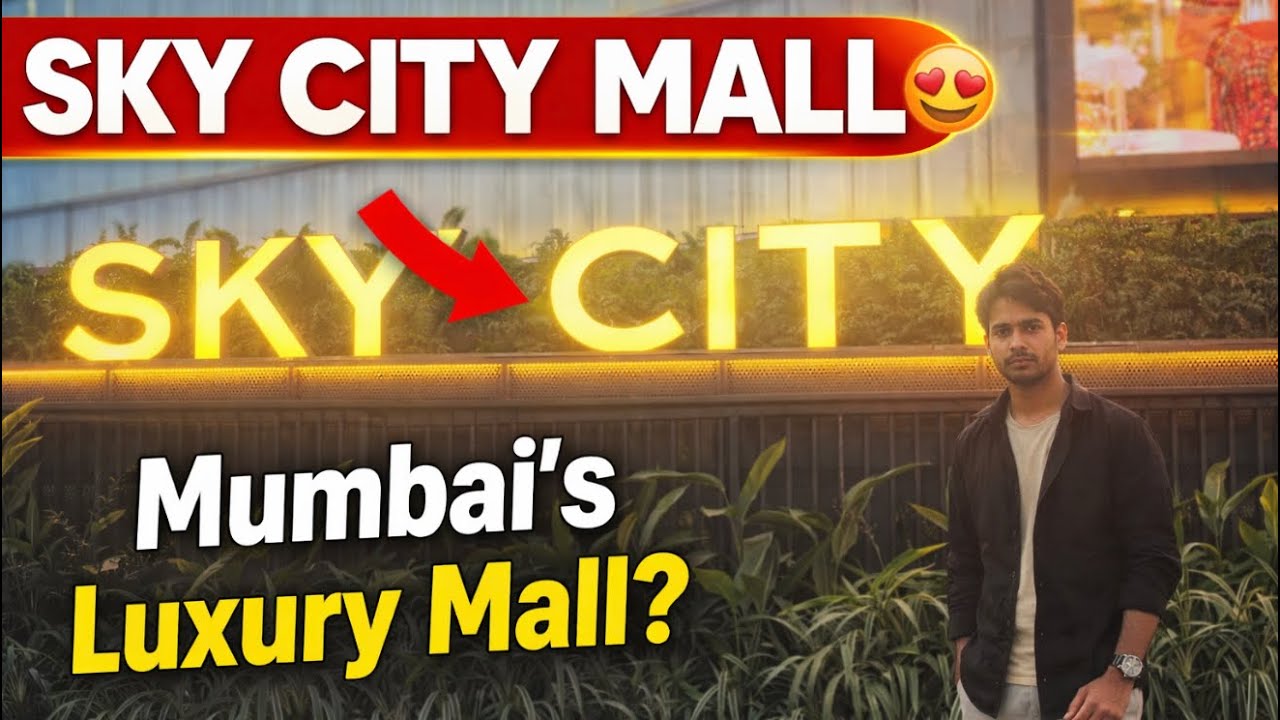 sky city Mall |mumbaiVlog2026❤️