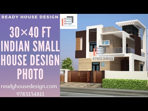 30×40-ft-indian-small-house-design-photo-double-floor-plan-elevation
