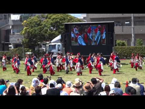 神田エンジェルス／ステージパフォーマンス（見附台広場）／ 第11回 湘南よさこい祭り2014　　　