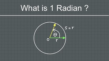 What is 1 RADian ? | The Westcoast Math Tutor