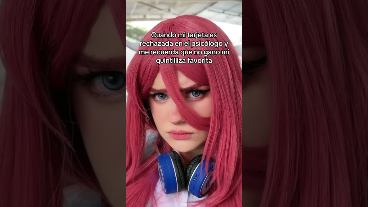 Cuando me rechaza la tarjeta en el Psicólogo #cosplay #shorts #shortfeed