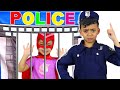 Leah and Anwar Funny Police Chase Story | Kids Costume Dress Up!