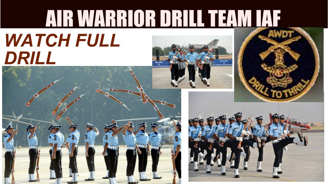 Air Warrior Drill Team Indian Air Force II वायु योद्धा ड्रिल टीम भारतीय वायु सेना II 2020