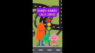 RAMBU-RAMBU LALU LINTAS DALAM BAHASA INGGRIS | ROAD SIGNS #SHORTS