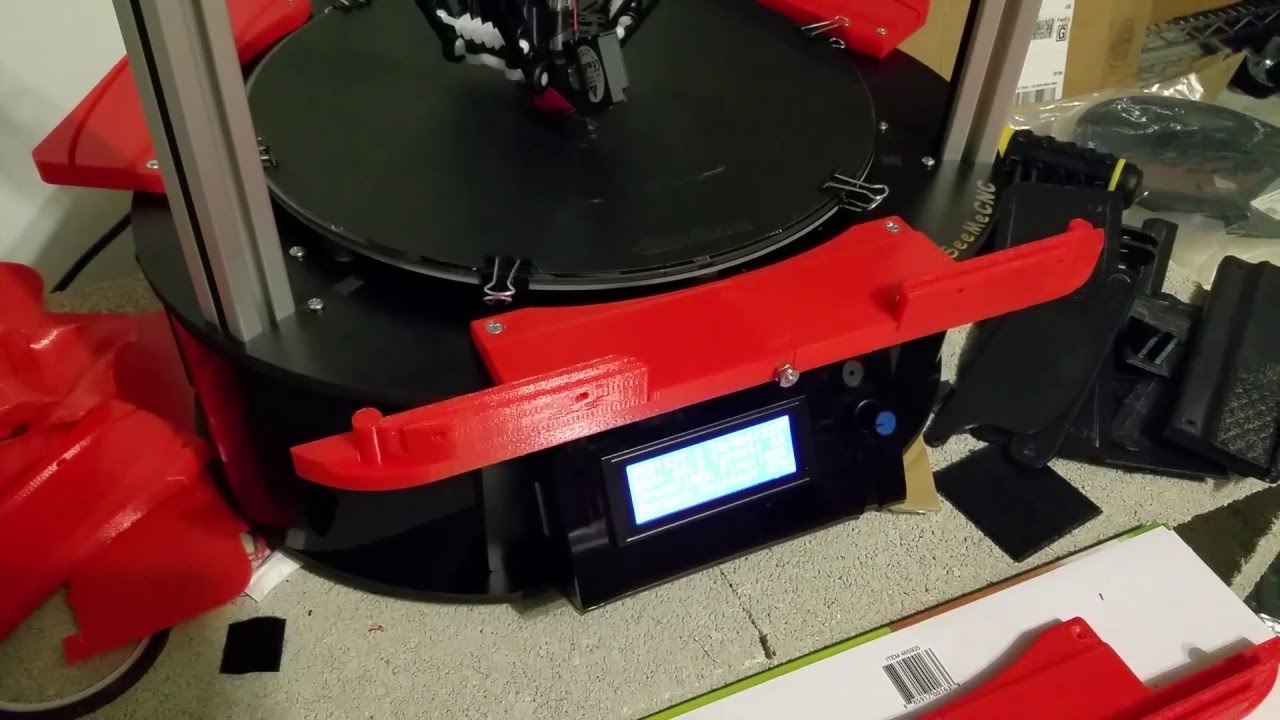 Latest update to the Rostock Max v2 Enclosure YouTube