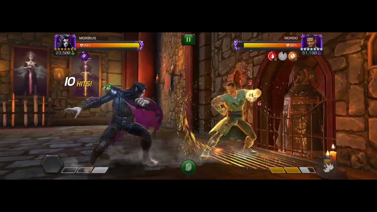 mcoc 7star rank 2 un dupped morbius tb side quest quick fight