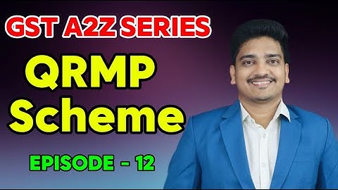 GST QRMP Scheme Explained | QRMP vs Composition Scheme