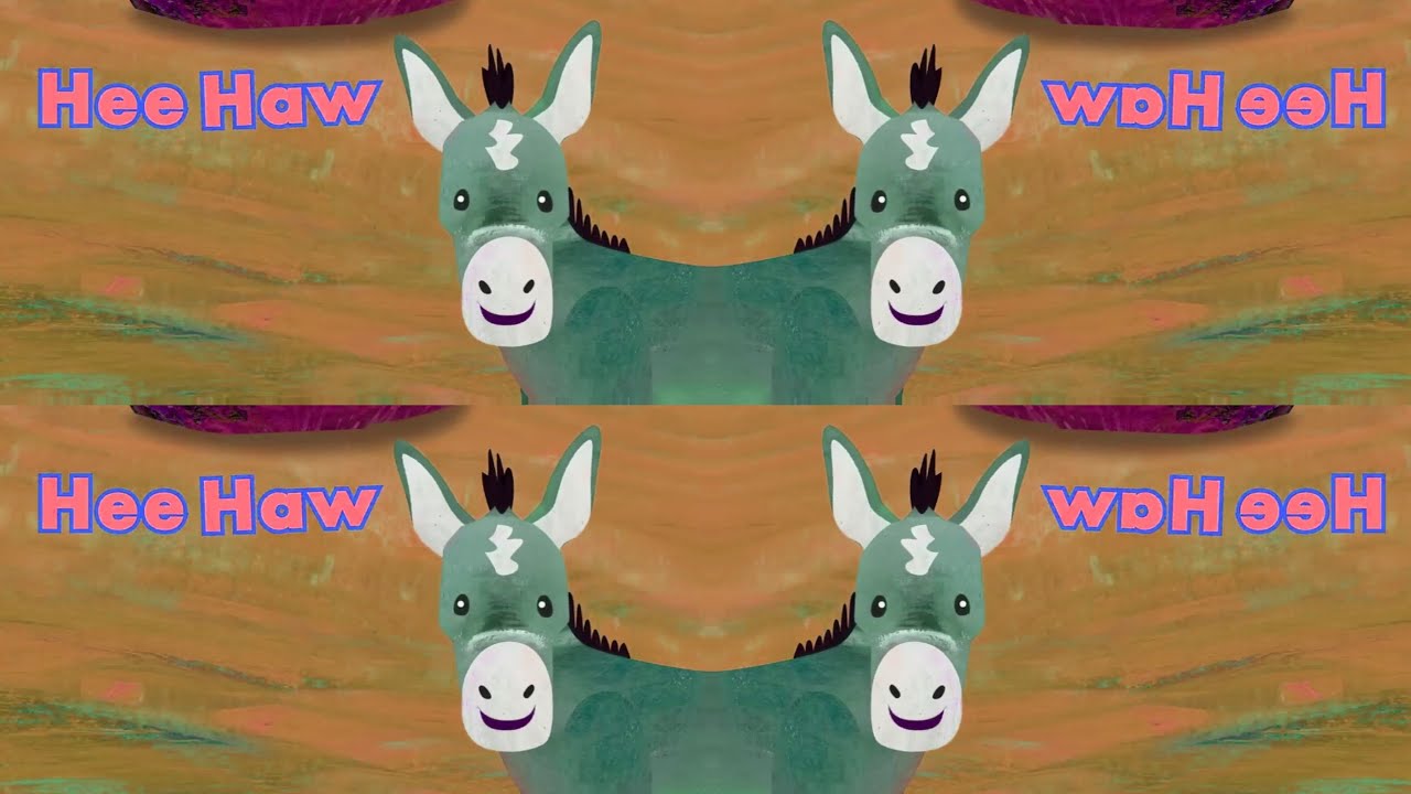 “3 Animals, 3 Sounds | VHS Dimension Effect | Circle Scene Shift Experiment 🌀📼”