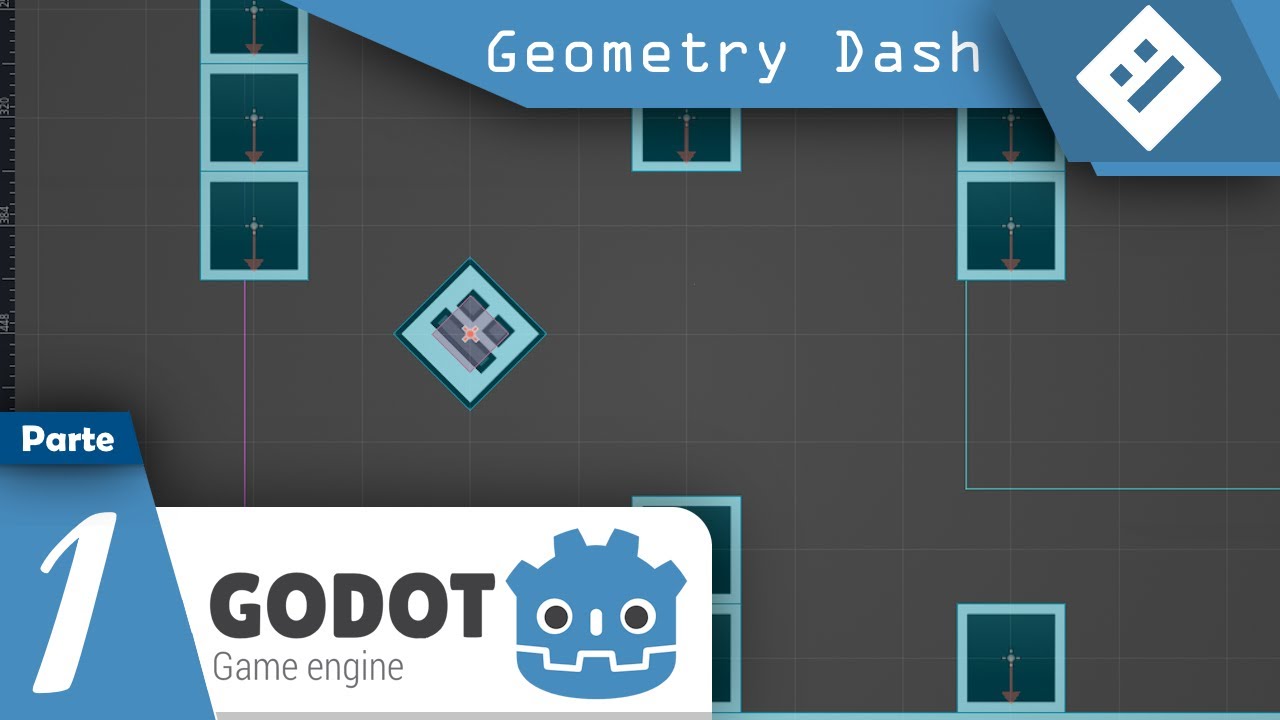 Como hacer tu Propio Geometry Dash 2.2 en GODOT 4.0+ | FÁCIL - Parte #1 ...